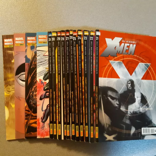 X-MEN sequenza completa INCREDIBILI XMEN nuova serie 21/35 (145/159) marvel