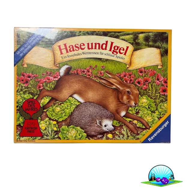 Hase und Igel – mit Hör- und Spiel-Kassette- Spiel des Jahres 1979 - NEU