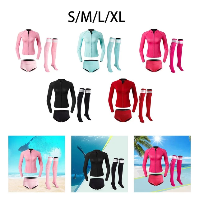 Combinaison de plongée en néoprène pour femmes Chaussettes Combinaison de