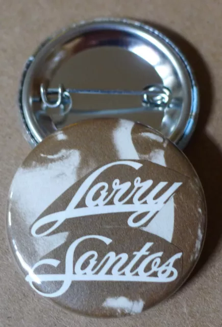 LARRY SANTOS Pinback Button PIN badge BLUE EYED SOUL northern