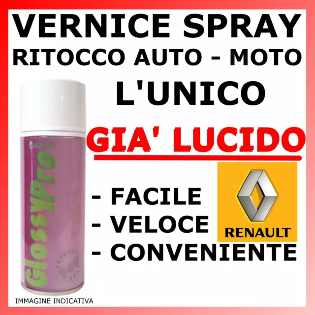 Ritocco Auto Spray Professionale Vernice Carrozzeria Renault Clio-Megane-Scenic