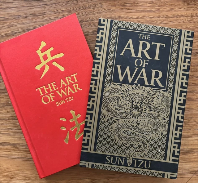 The Art Of War Sun Tzu HC in Slipcase 2018 Arcturus Books Satin Boards