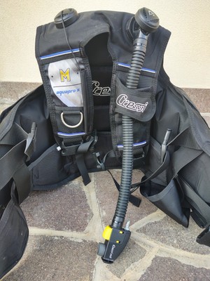 Cressi Gav Cressi Sub Aquaride Jacket Con Tasche Porta Piombi Dive Bcd Vest 