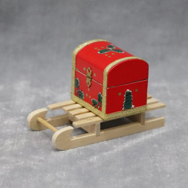Maderas Navidad Caja Modelo Juguete De Madera Modelo Navidad