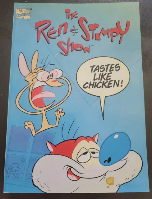 Marvel Comics The Ren & Stimpy Show Tastes Like Chicken Graphic Novel