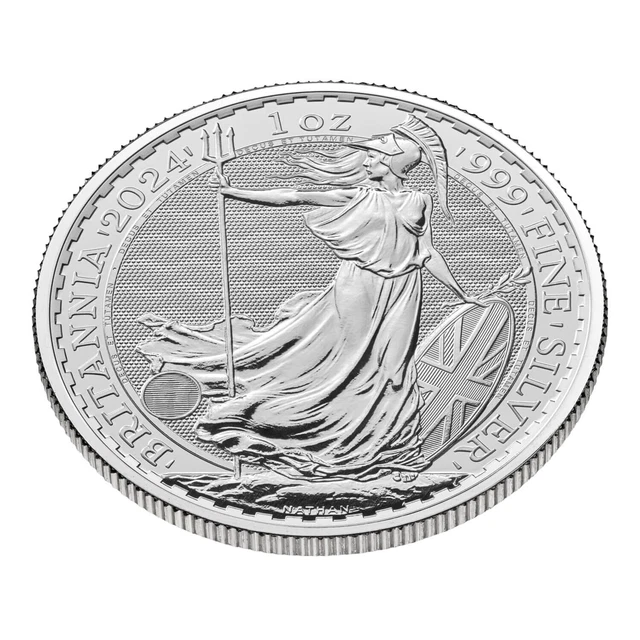 NEW RELEASE BRITANNIA 2024 1oz Silver Bullion Coin lot 1 £31.99