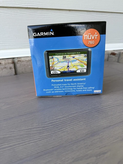 GARMIN NUVI 760 GPS Auto Car Bluetooth Personal Travel Assistant