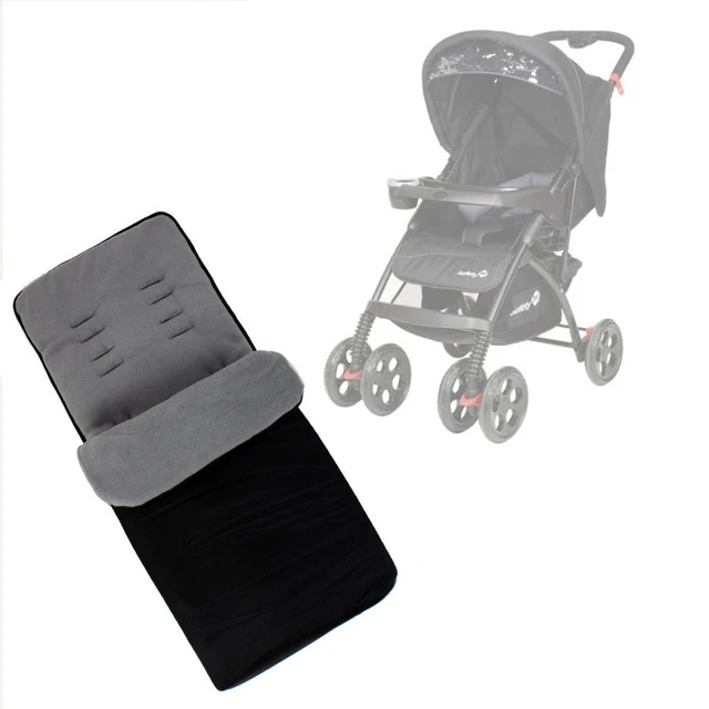 Buddy Jet Fußmuff grau geeignet für Sicherheit 1. SF1 Reisesystem (Red Mania)