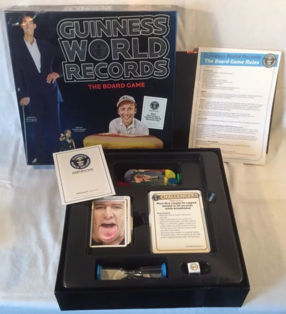 Guinness World Records Board Game, Paul Lamond Games **Complete**