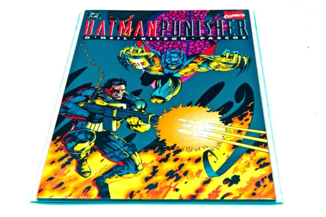 Batman / Punisher: Lake of Fire #1 (Jun 94, DC/Marvel) Denny O'Neal Script VF/NM