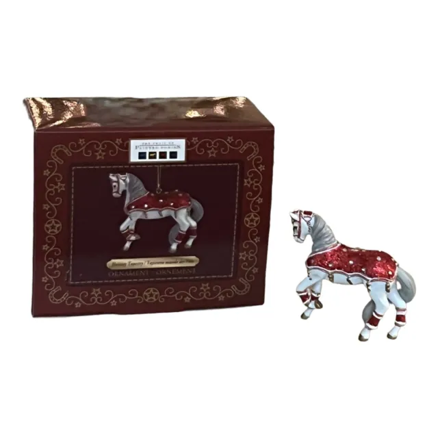 The Trail Of Painted Ponies "Holiday Tapestry" Ornament With Box