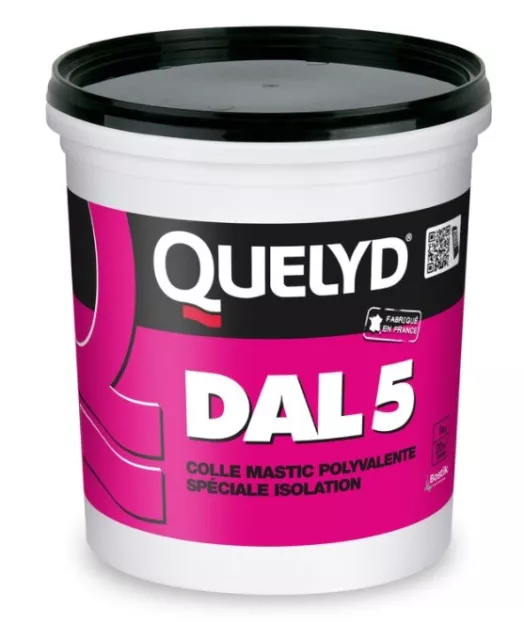 Colle Mastic Polyvalente Special Isolation Dal5 Quelyd 1Kg