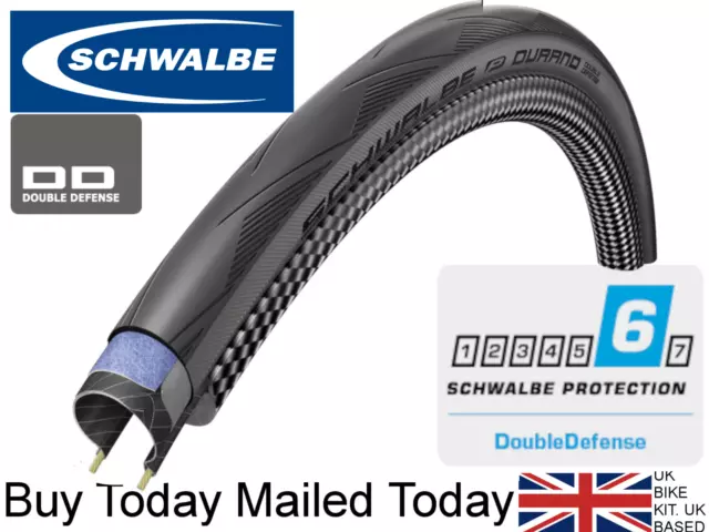 Schwalbe Durano DD Double Defence 700 x 23c 25c 28c 622 Road Bike Tyre Snakeskin