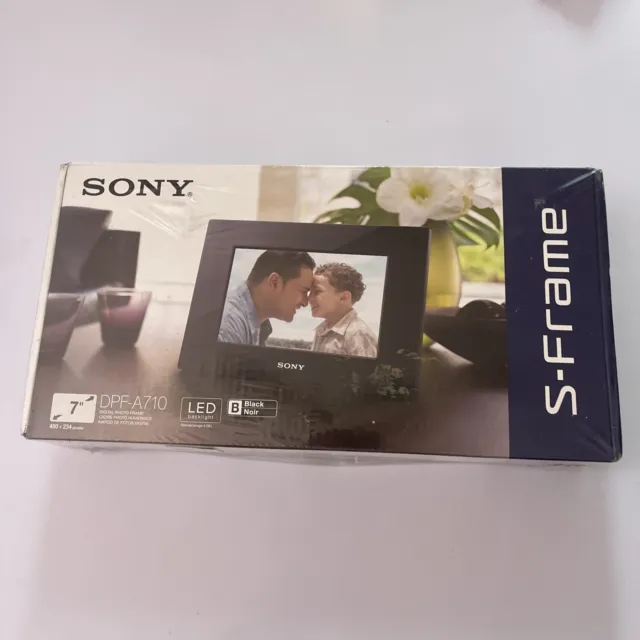 *New* Sony 7" Digital Photo Frame S-Frame DBF-A710