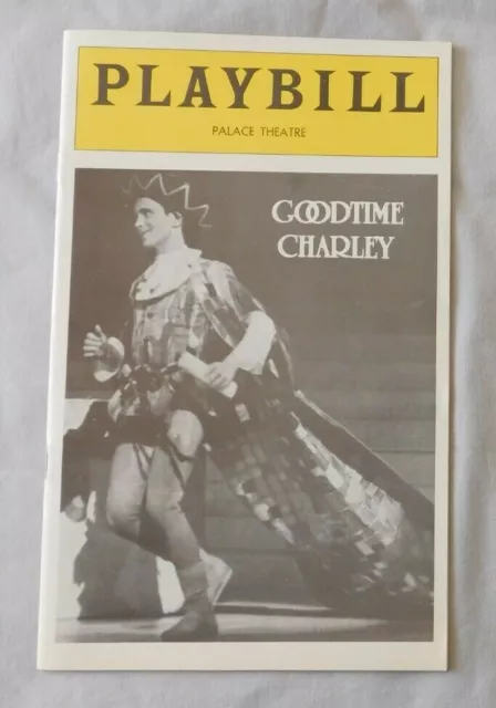 Goodtime Charley  - Palace Theatre Playbill - March 1975