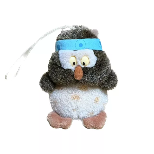 Nici Eule Plüsch Figur - Stirnband Stofftier Owl Auto Anhänger Schutzengel Rar