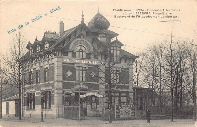 CPA Dept 59 Nord - Lille Bois de la Deûle Au Pavillon Bleu Concerts Attractions