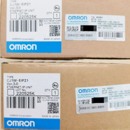 Omron Plc Cj1W-Eip21 New Free Expedited Shipping