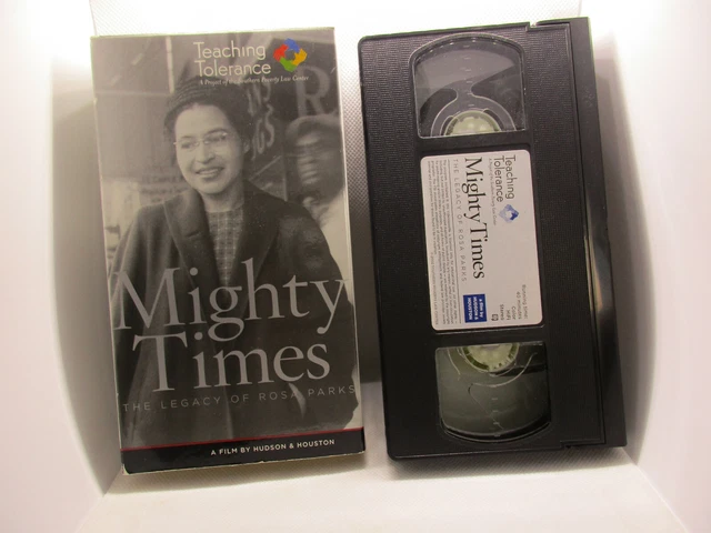 VHS TEACHING TOLERANCE Mighty Times Legacy of Rosa Parks *Free Combined