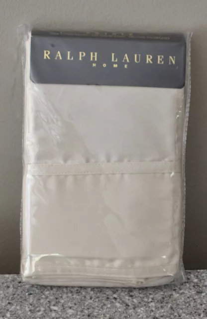 Ralph Lauren Home Sateen 2 King Size, 20 x 36, Sand, Pillowcases NWT