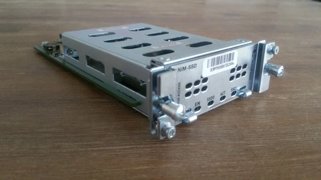 Ssd Nummer Router NIM-SSD - CISCO ISR 4000 Router Modules & Cards EUR 39,00 - PicClick DE