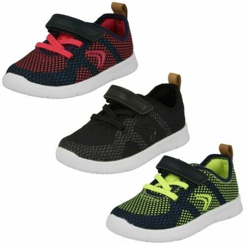'Clarks Bambini e Bambine' Casual Scarpe da Ginnastica Leggere - Ath Flux