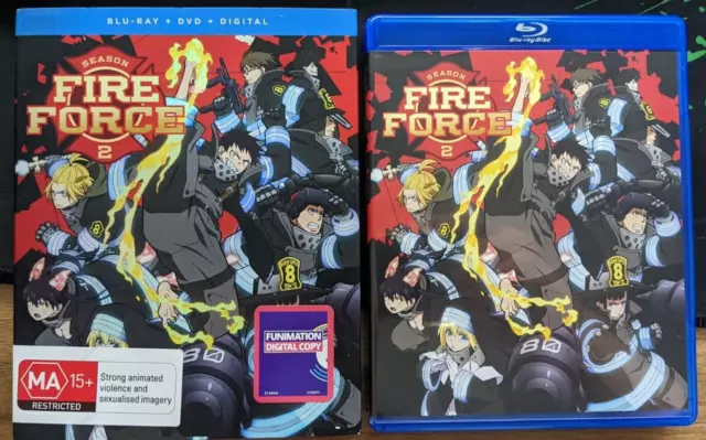 DVD FIRE FORCE Complete TV Series Season 1&2 English DUB All Region  FREESHIP $45.18 - PicClick AU