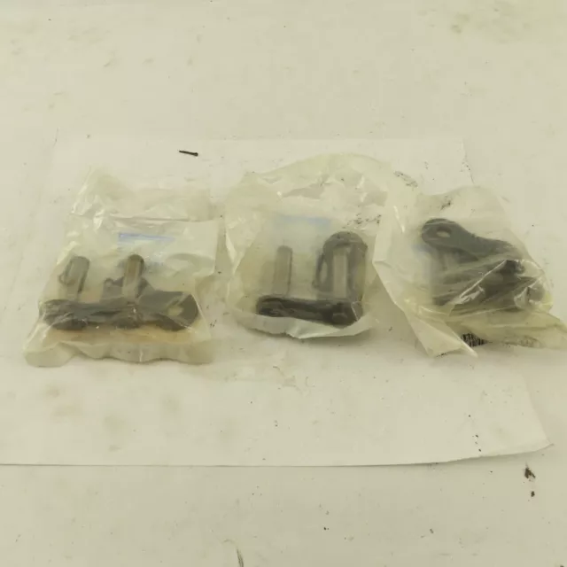 Diamond No 100 ANSI #100 Roller Chain Connecting Link Cotter Type Lot Of 3