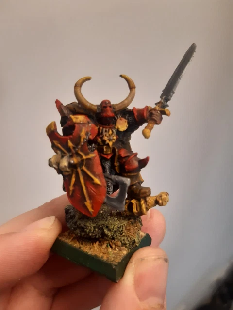 WARHAMMER AOS, WARCRY, Frostgrave, Minotaur, Lord, Doombull, Axe, Great, Hache EUR 39,00 - FR