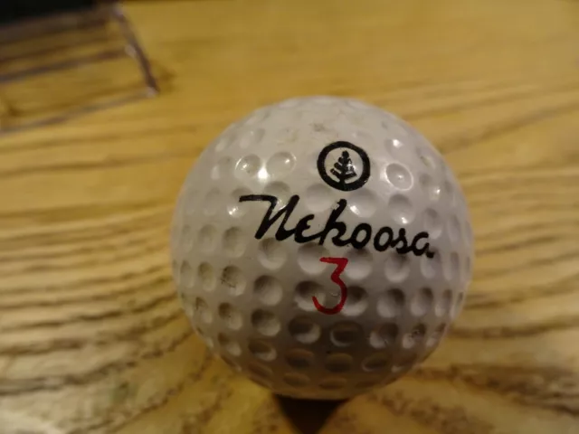 Vintage Nekoosa Industries Golf Ball Usa