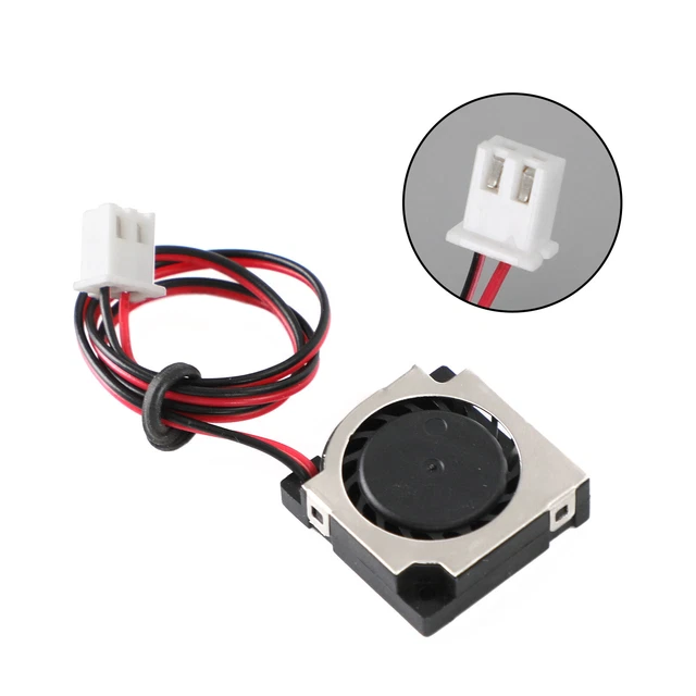 1Pc Brushless DC Cooling Blower Fan 5V 20065VS 20x20x6mm Sleeve 2 Pin Wire