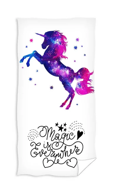 Toalla de unicornio 70x140 algodón toalla de playa toalla de baño toalla de baño unicornio caballo
