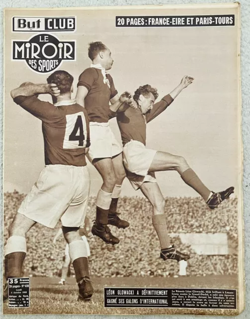 1953 Le Miroir Des SPORTS - Irlanda V Francia (Calcio) - Ciclismo / Boxe