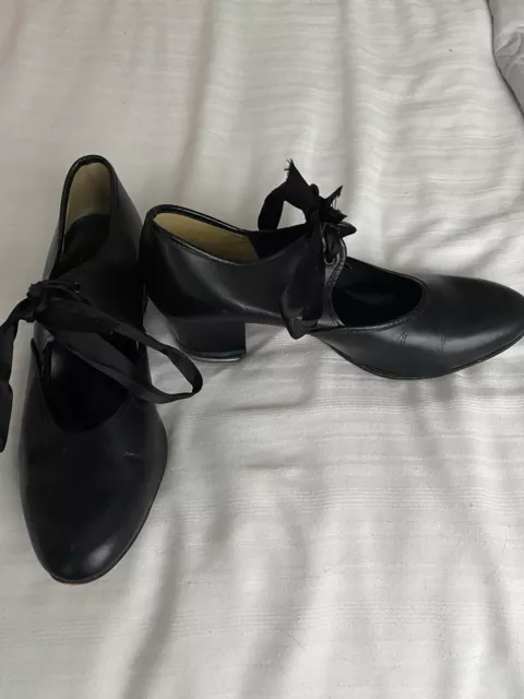 Damas/Niñas Freed Classic Collection Zapatos de Tap Negros Talla 5 Adultos Usados 2
