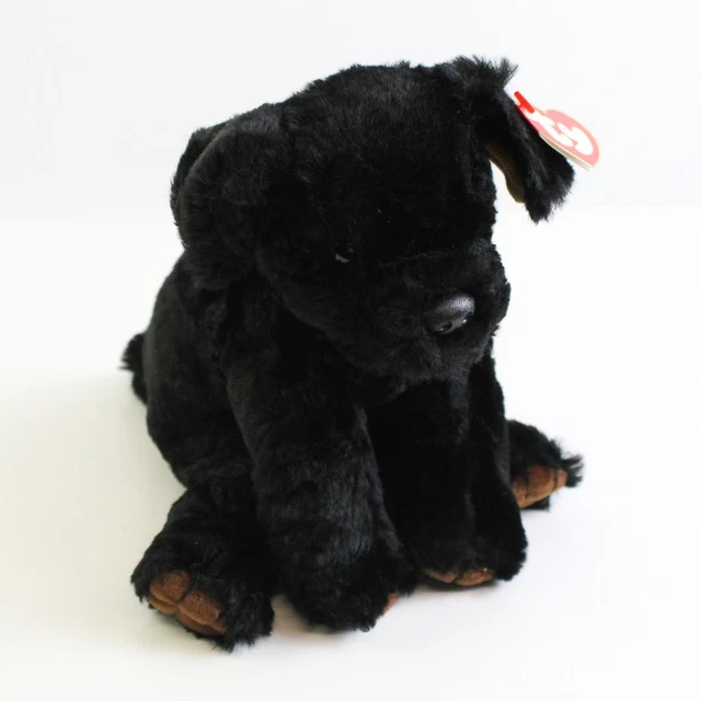 Peluche Ancienne 1913 Chien Bourrage Paille Ossature Métal Fait Main Collector