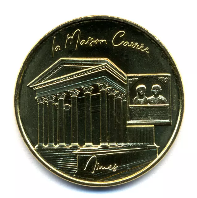 30 NÎMES La maison carrée 3, Stèle romaine, 2023, Monnaie de Paris