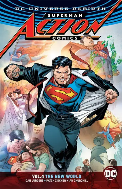 Superman in Action Comics Rebirth Vol 4 New World Softcover TPB Graphic Novel