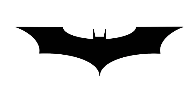 Autocollant Batman Chevalier Noir - Décalcomanie Logo BD, Couleur Originale, 3M étanche