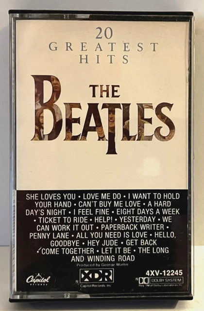 THE BEATLES - 20 Greatest Hits (1982) - Cassette Tape - EX $37.04