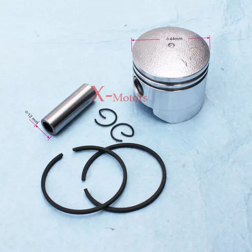 49cc two strokes Engine 44mm Piston Piston Ring mini atv pocket bike pit bike