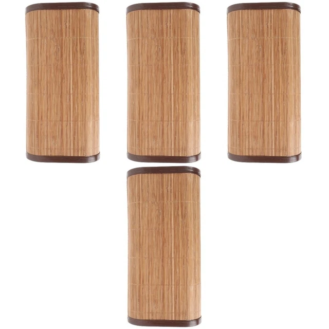 Set 4 cuscini bagno turco bambù vecchi cuscini collo poggiatesta cuscini vapore sudato