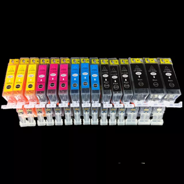 15 Cartouche d’encre pour canon PIXMA IP3600 IP4600IP4700 MP550 MP 550 560 620