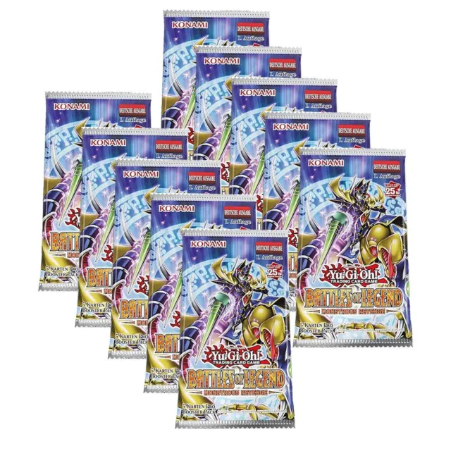 Yu-Gi-Oh! Battles of Legend Monstrous Revenge - 10 Booster - Deutsch