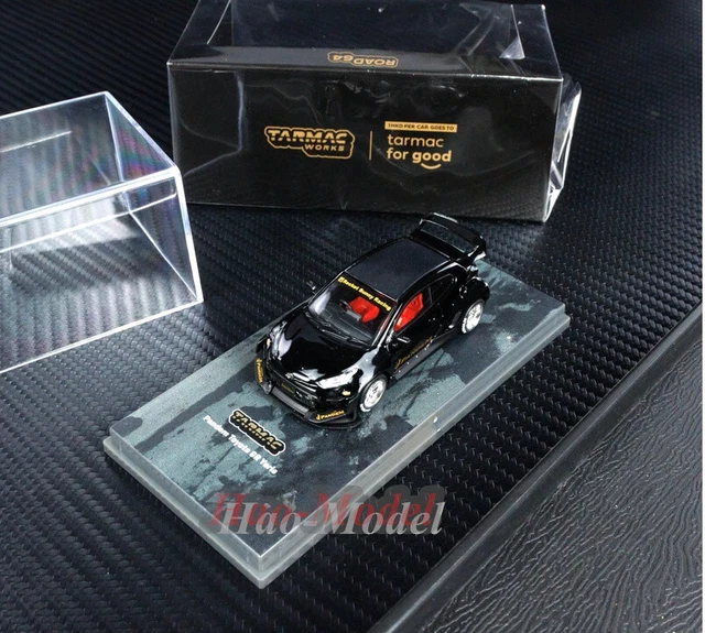 Miniature Tarmac Works 1:64 – Toyota Pandem Yaris + Truck – ADVAN – Neuve