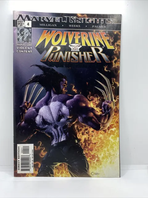 Wolverine / Punisher #4 (2004)Marvel Knights Imprint of Marvel Comics,High Grade