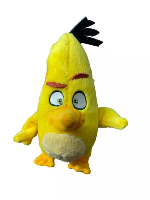 Angry Birds Plüsch Gelb 2016 Spin Master Rovio 18cm Chuck Vogel Bird Plüschtier