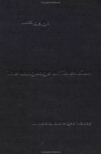 The Language of Television Paperback Jill, Werndly, Angela Marsha
