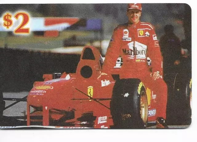 Rare / Carte Telephonique - Michael Schumacher F1 Formule 1 Ferrari / Phonecard