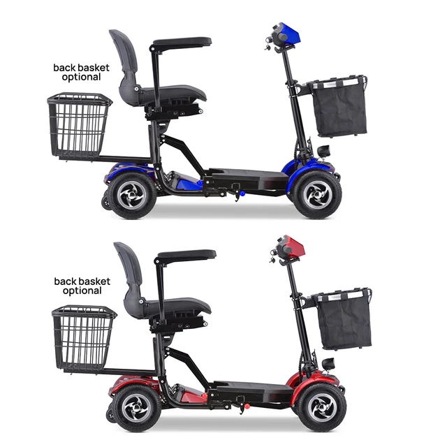 2025 ELECTRIC MOBILITY Scooter Motorised 4 Wheel Folding Portable with