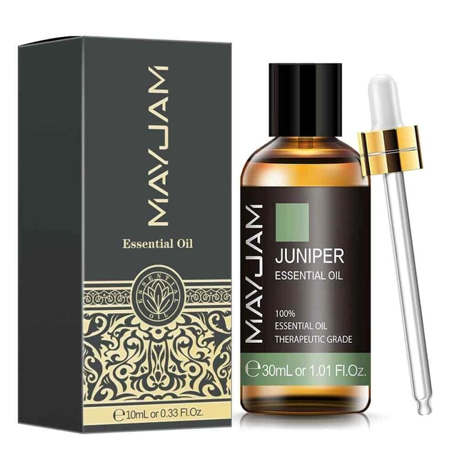 1Oz 30Ml Juniper Geranium Essential Oil Diffuser Body Massage Essential Oils